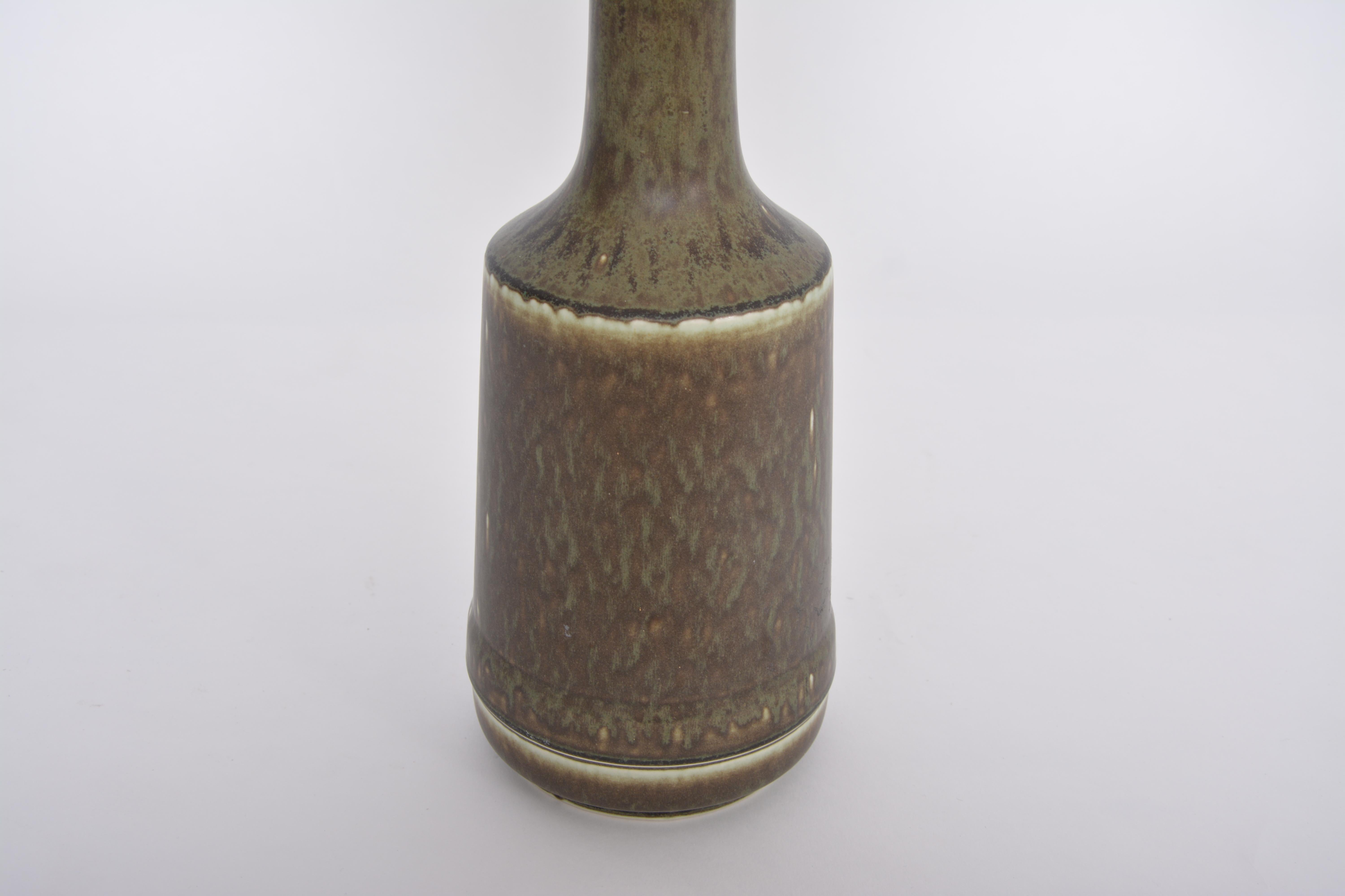Dänische Keramik-Tischlampe von Desiree Stentoj, Moderne der Mitte des Jahrhunderts (20. Jahrhundert) im Angebot