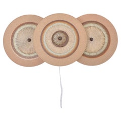 Lampada da parete in ceramica danese del Mid-Century Modern di Noomi Backhausen per Søholm