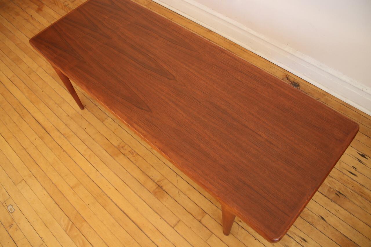 Danish Mid-Century Modern Coffee Table by J. Linde for CFC 6
