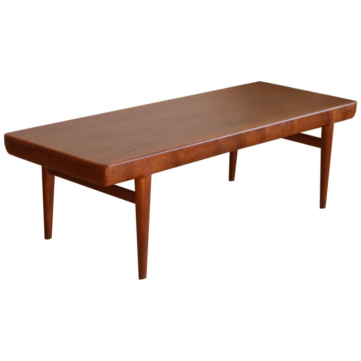 Danish Mid-Century Modern Coffee Table by J. Linde for CFC
