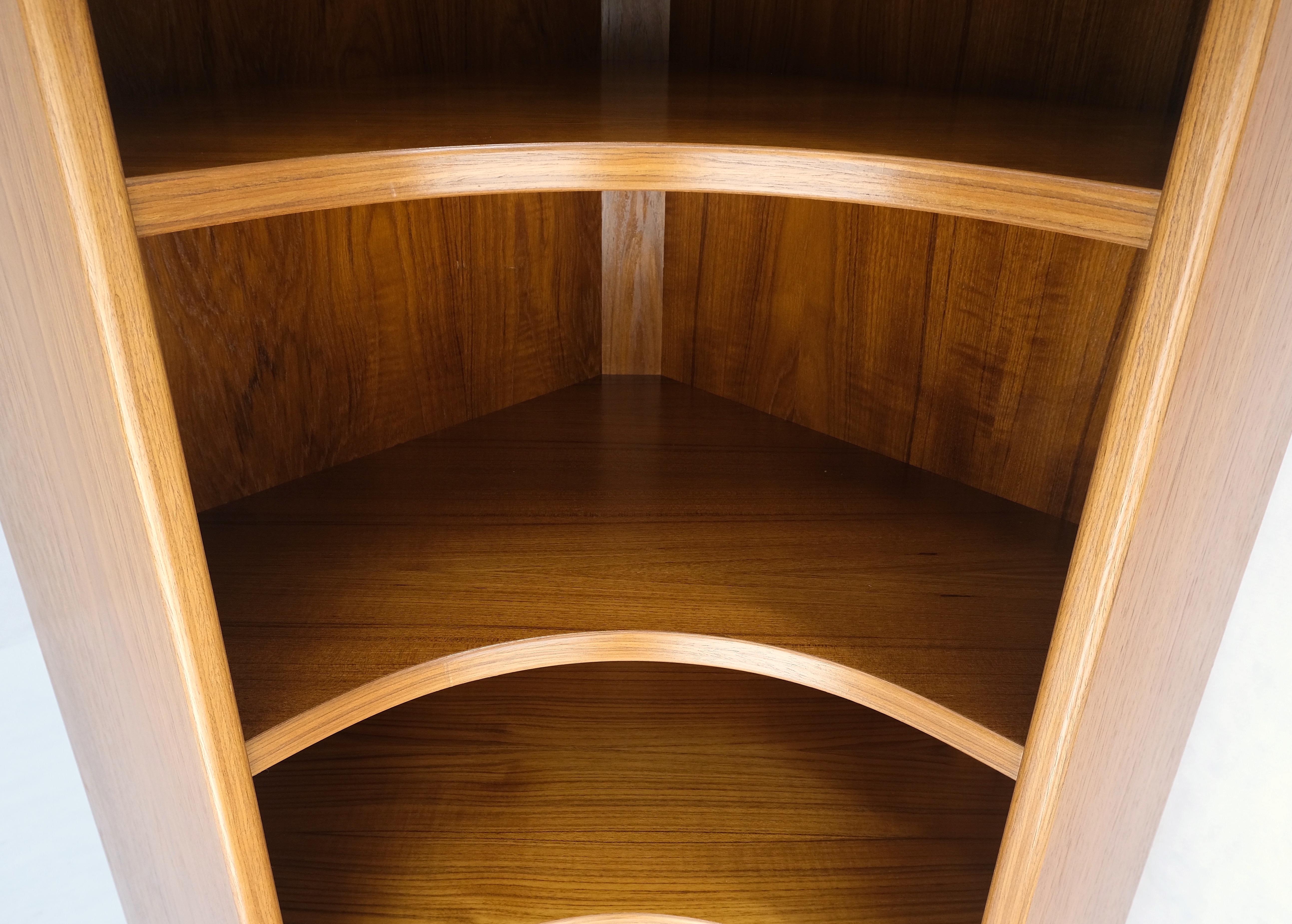 Bibliothèque danoise d'angle en teck moderne du milieu du siècle dernier Etagere Mint ! en vente 4
