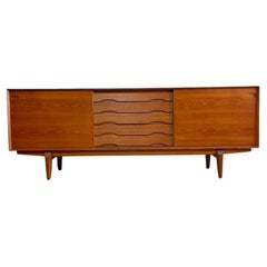Danish Mid Century Modern Credenza or TV Console by Skobvy Danish Mid Century Modern Credenza or TV Console by Skobvy