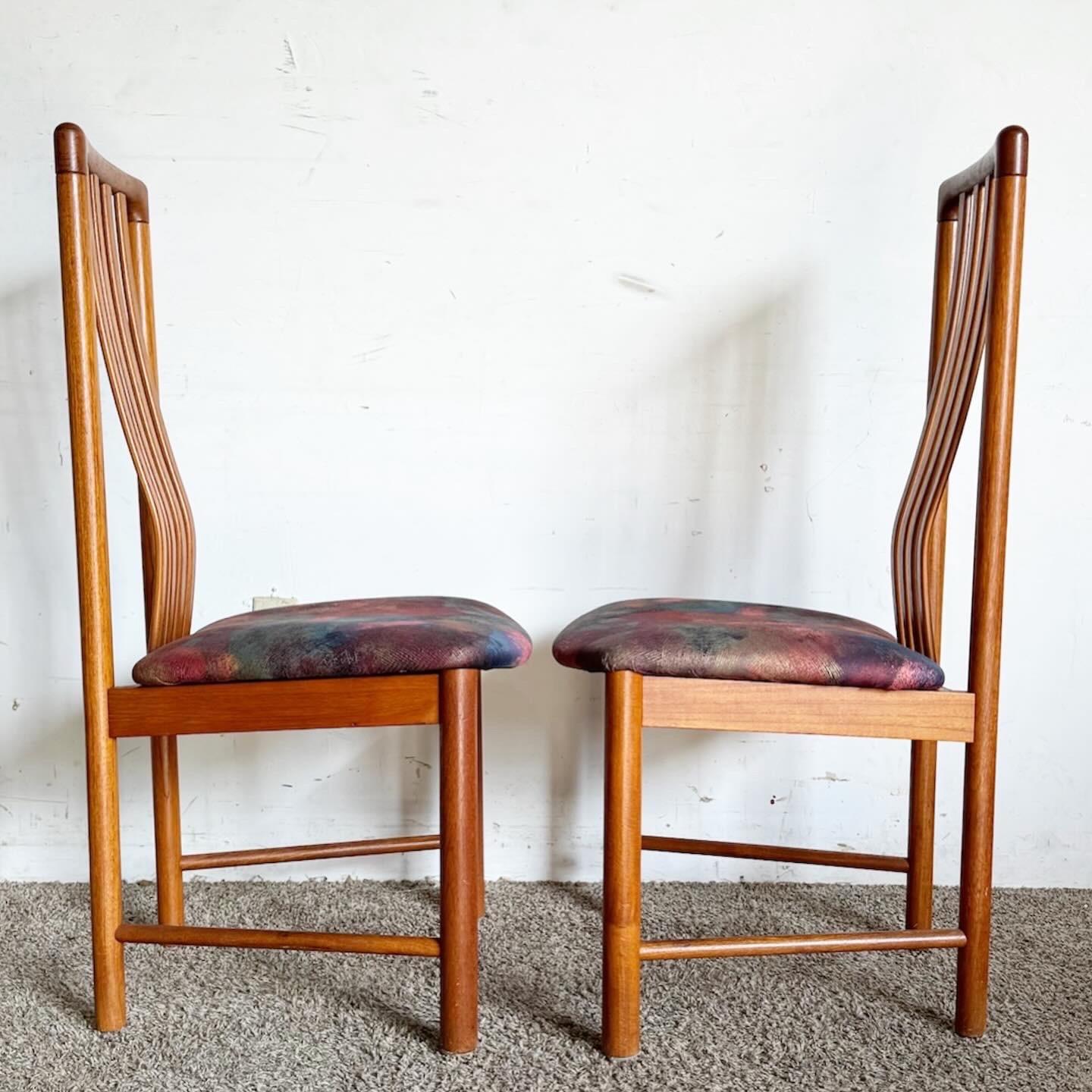 Danish Mid Century Modern Dining Chairs by Boltinge - Set of 4 For Sale 1