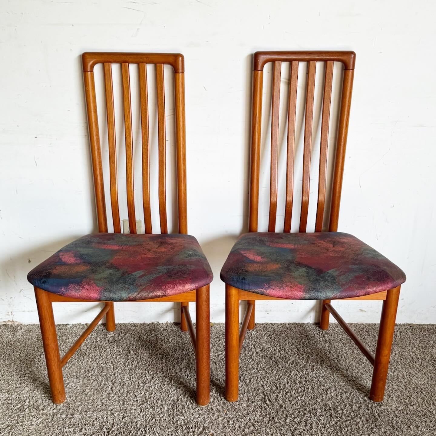 Danish Mid Century Modern Dining Chairs by Boltinge - Set of 4 For Sale 2