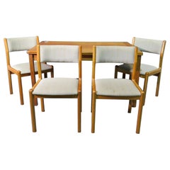 Juego de comedor moderno danés de mediados de siglo