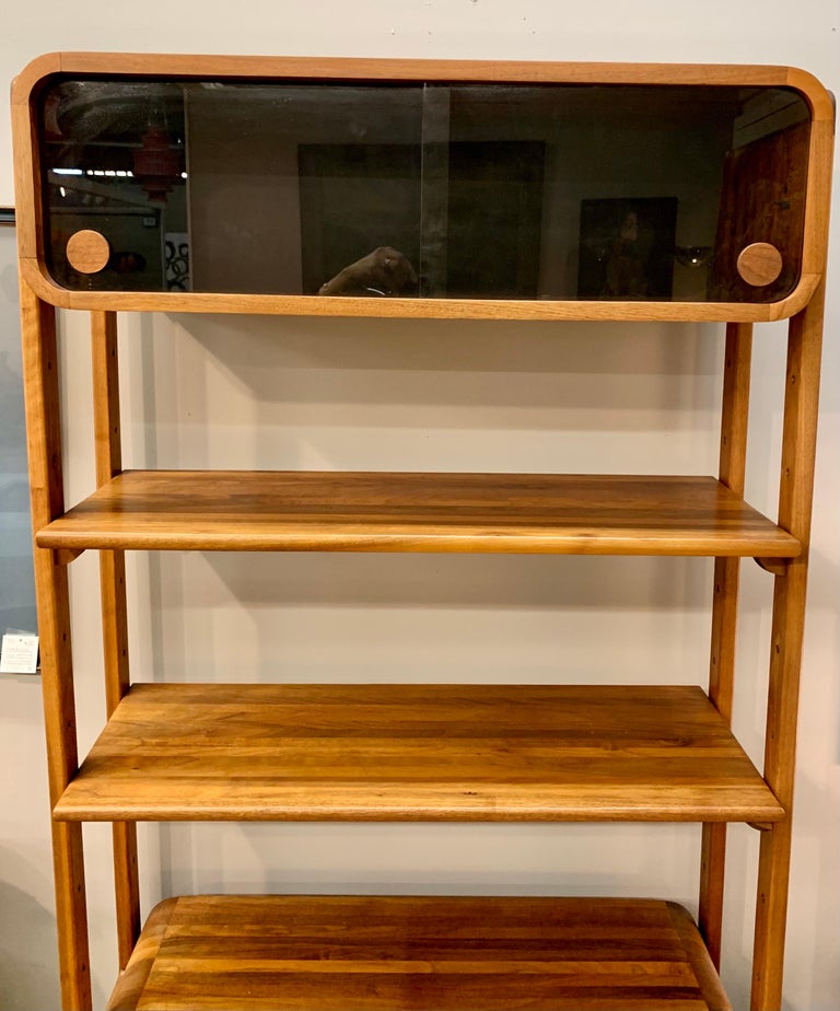 Danish MidCentury Modern Étagère Bookshelf Credenza For Sale