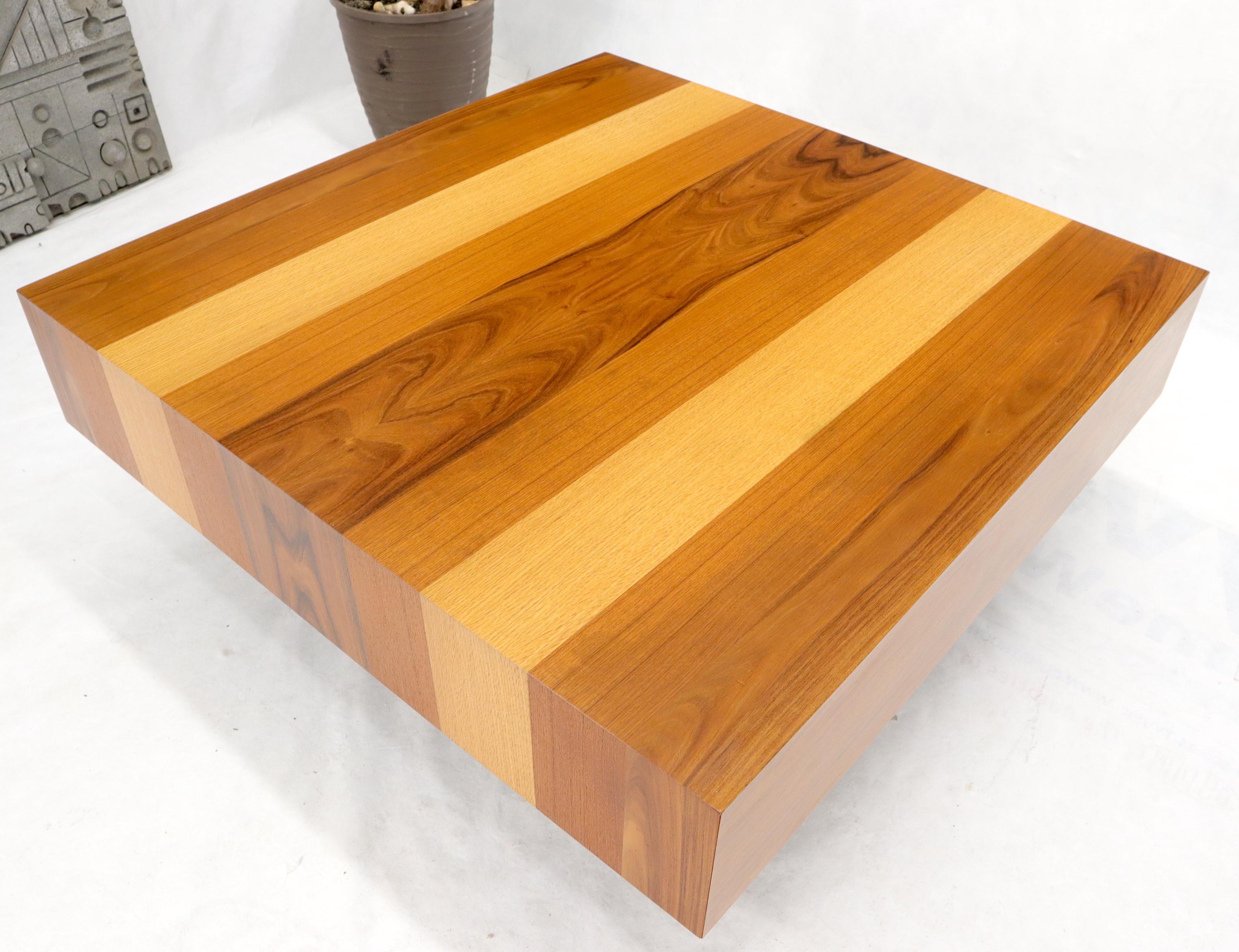 huge square coffee table
