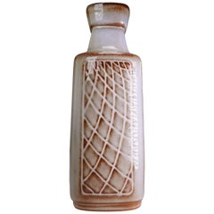 Danish Mid-Century Modern Grey Ceramic Vase by Einar Johansen for Soholm, 1960s