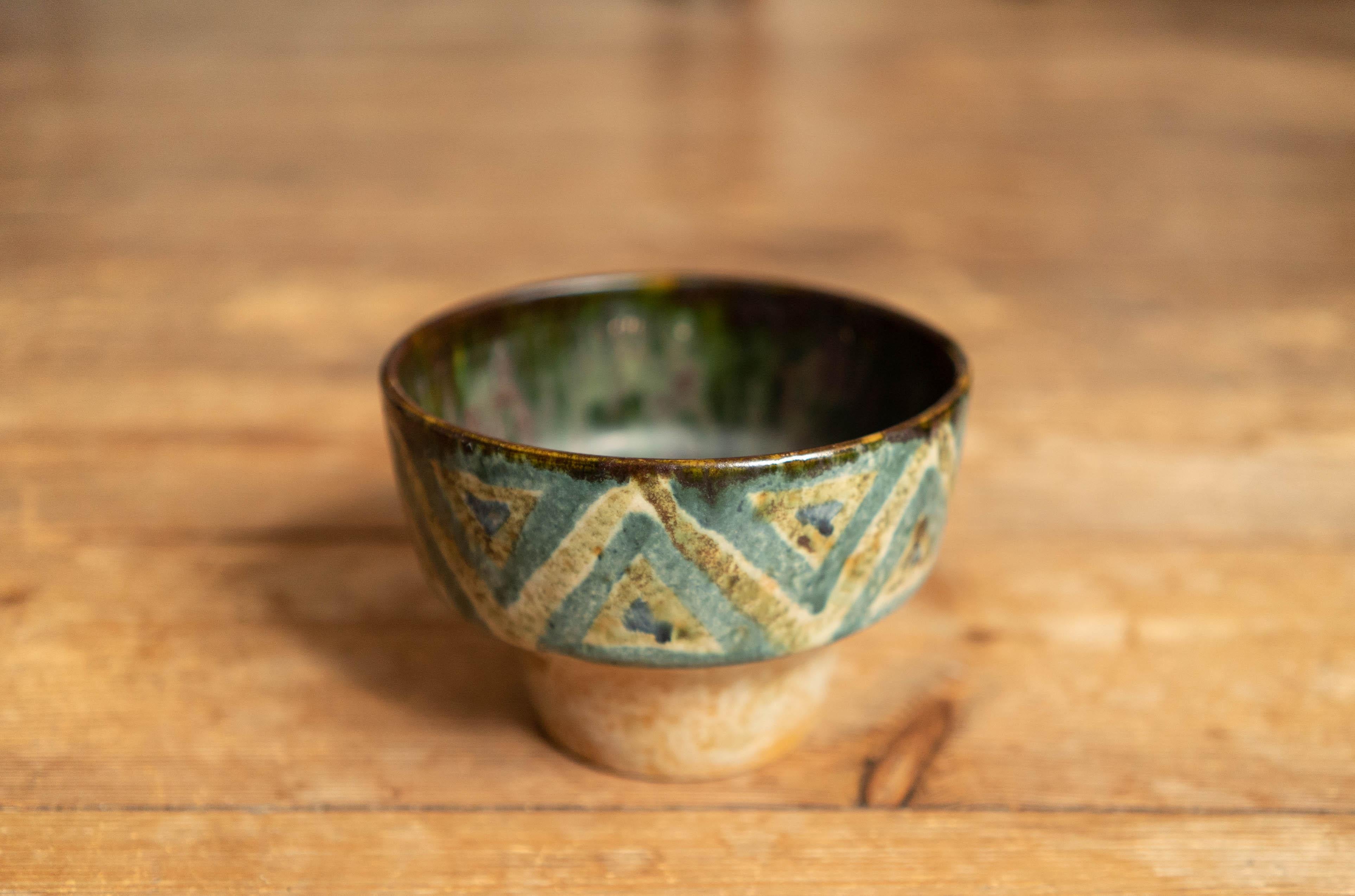 Danish Mid-Century Modern Herluf Gottschalk Olsen Stoneware Small bowl 2