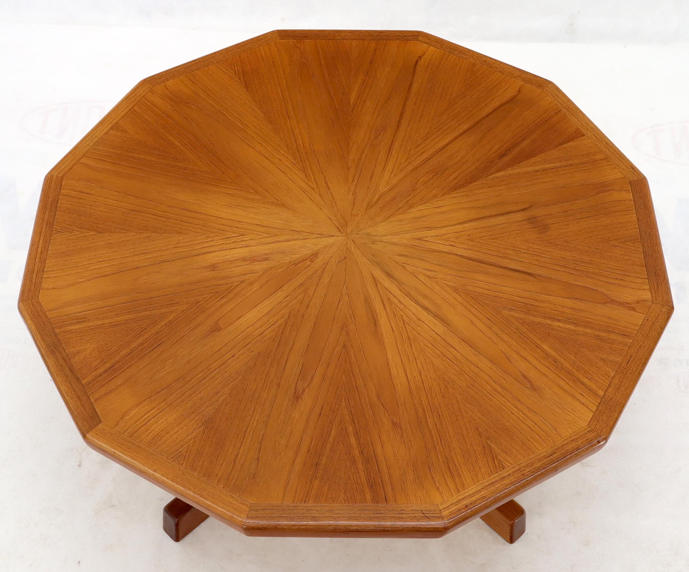 vintage hexagon coffee table