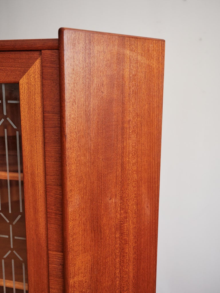 Danish MidCentury Modern Locking Teak Corner at 1stDibs