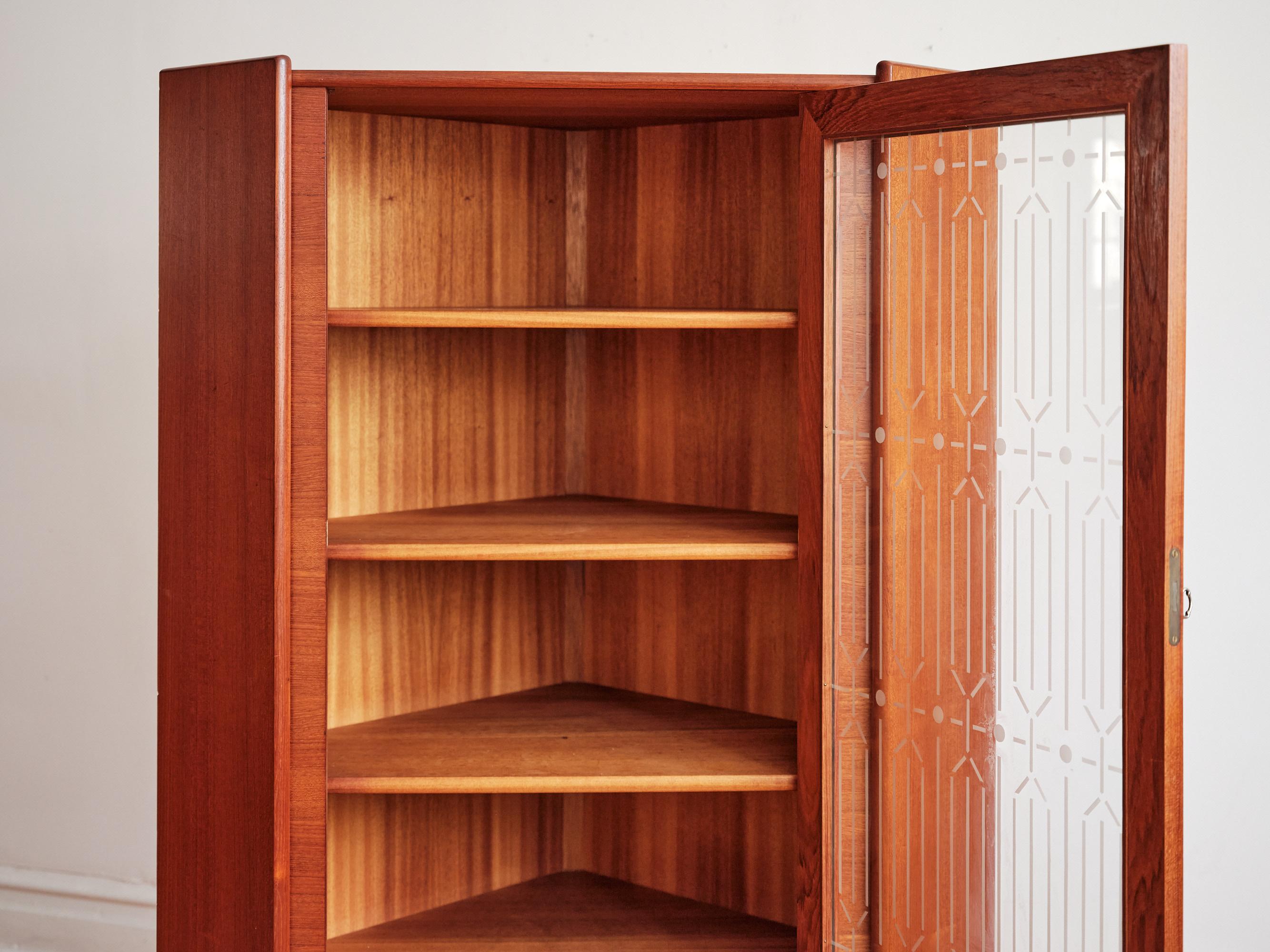 modern corner cabinet