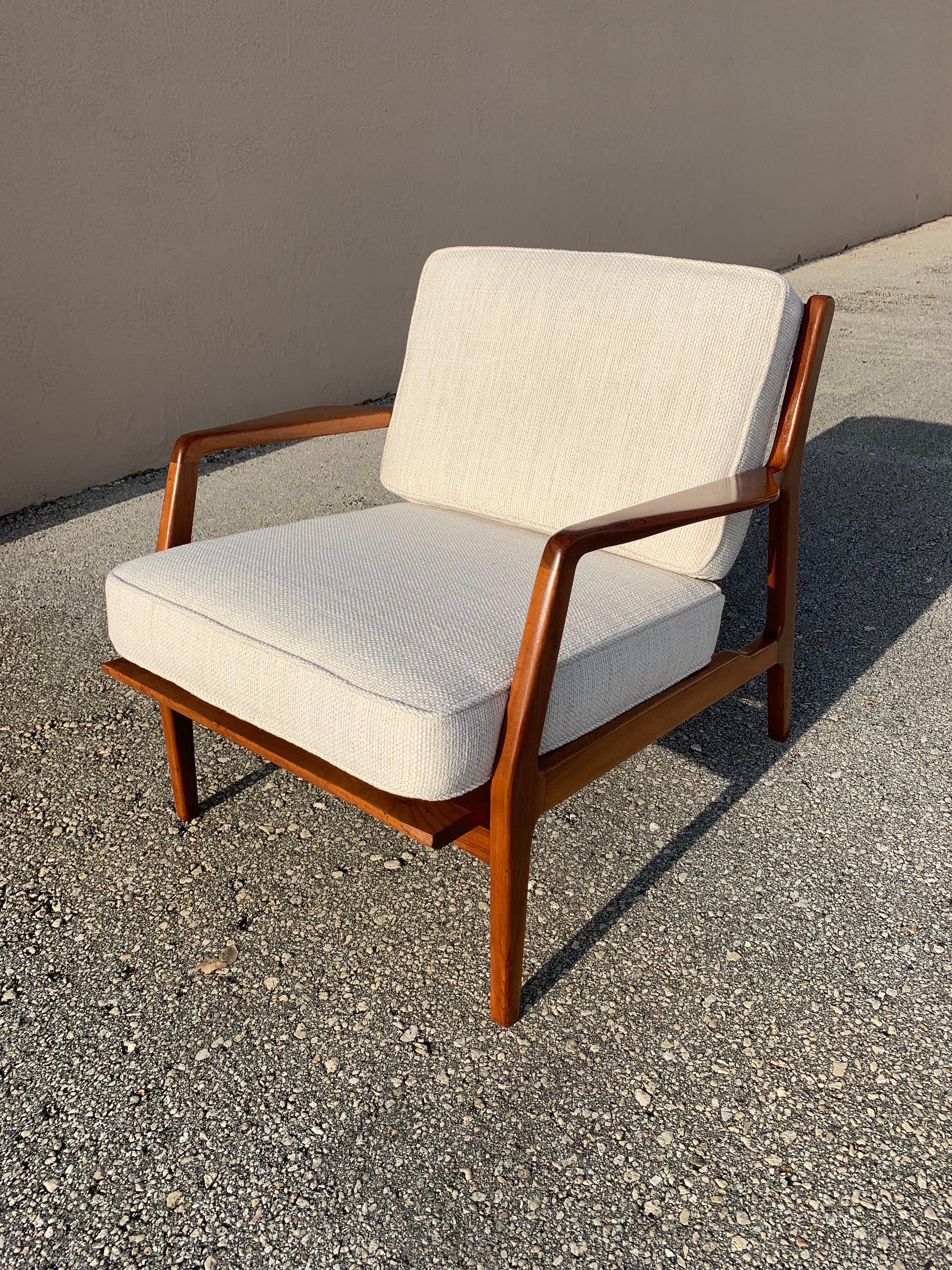 Danish Mid-Century Modern Lounge Chairs by IB Kofod Larsen, a Pair 5