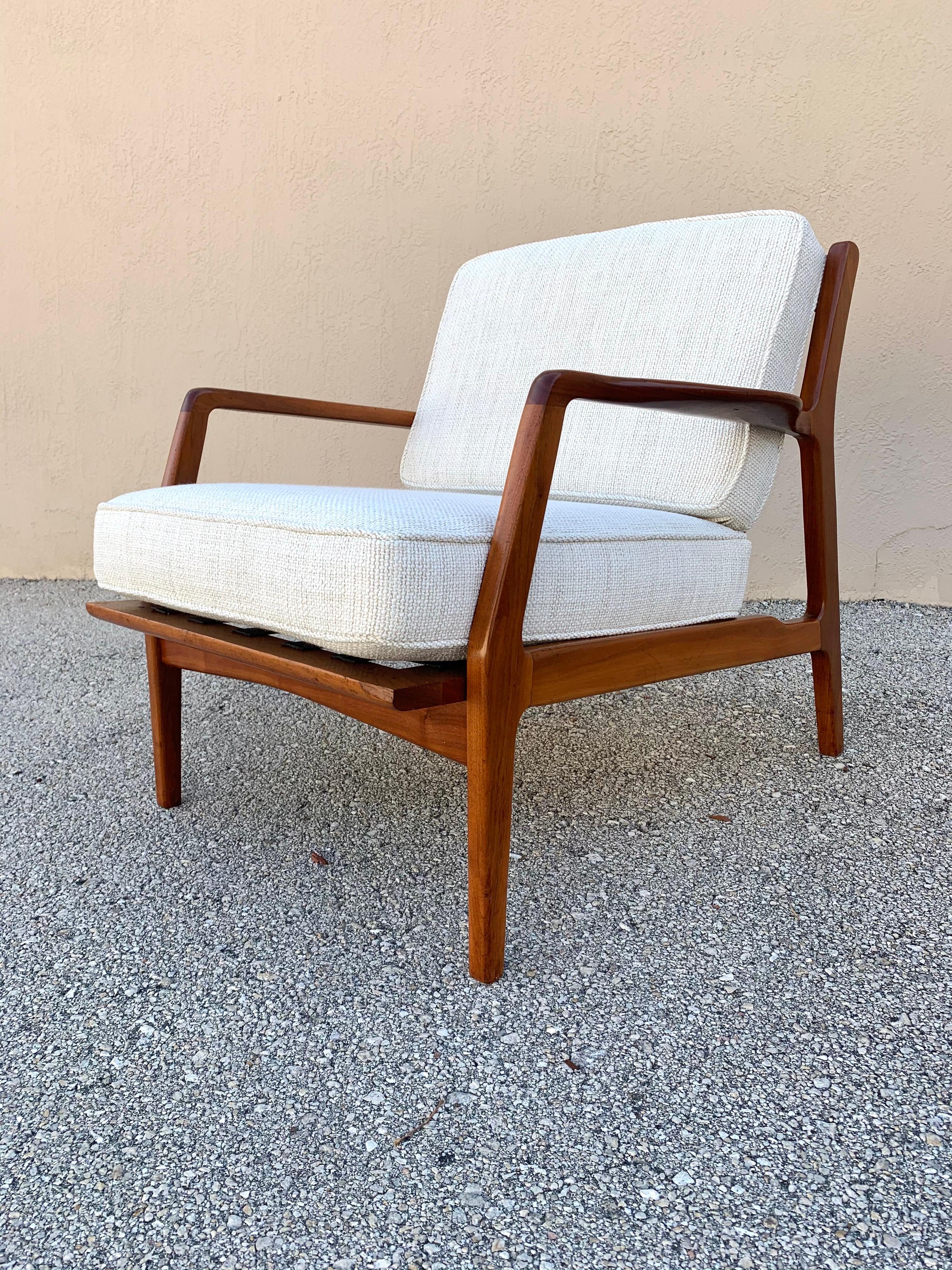 Danish Mid-Century Modern Lounge Chairs by IB Kofod Larsen, a Pair 2