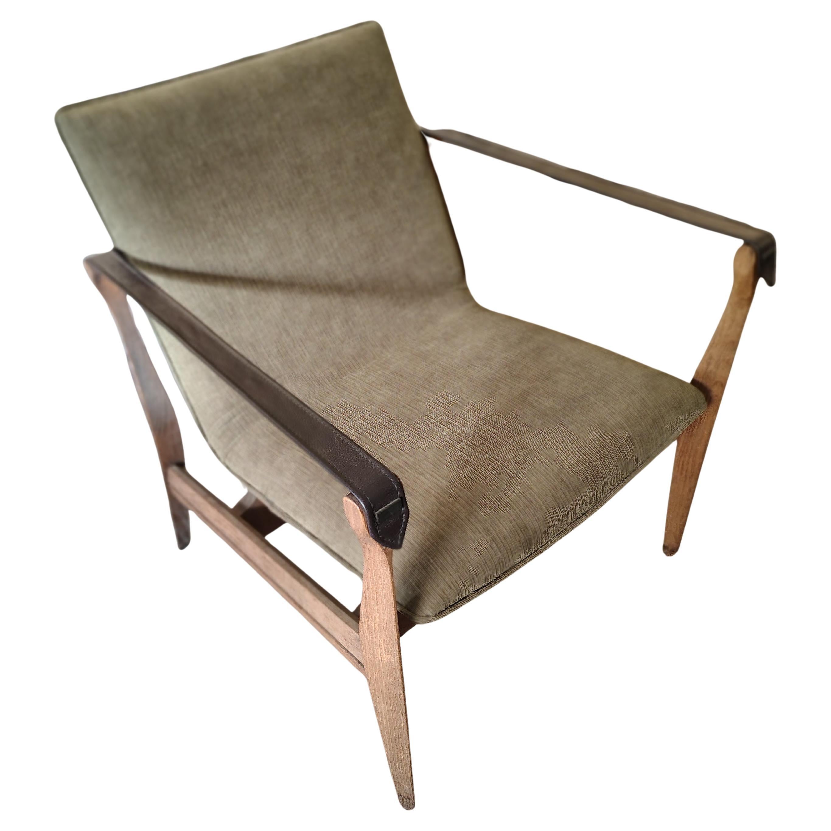 Silla Safari danesa de mediados de siglo de Ebbe & Karen Clemmensen en venta