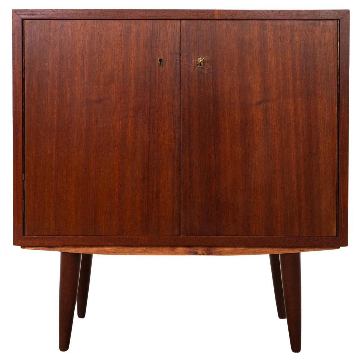Danish Mid-Century Modern Mahogany Cabinet
