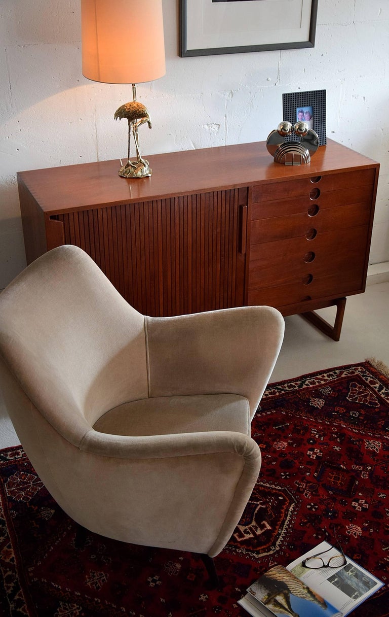 Danish Mid-Century Modern Mahogany Credenza For Sale at ...