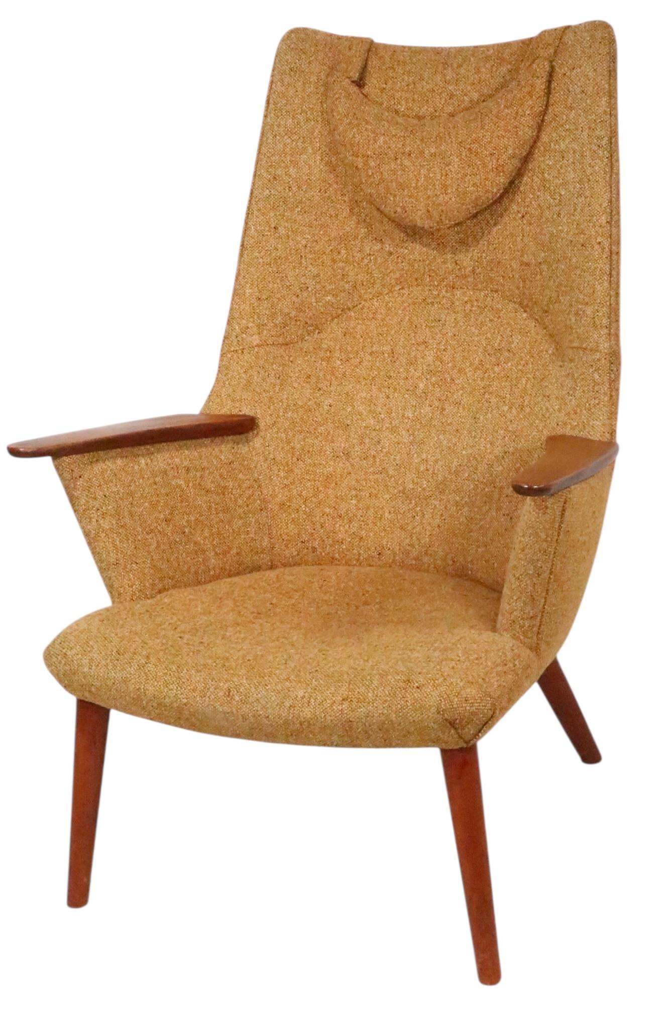 Scandinave moderne Chaise danoise moderne du milieu du siècle Mama Bear AP-27 conçue par Hans Wegner en vente