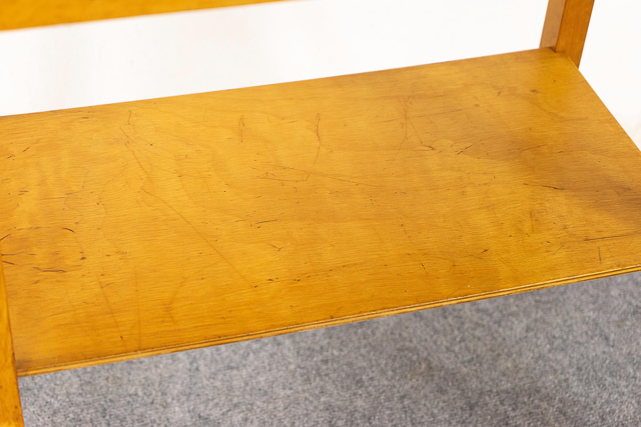 Scandinavian Modern Danish Mid-Century Modern Maple Bedside Table  For Sale