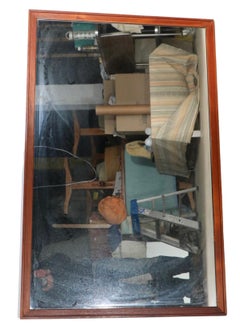 Danish Mid Century Modern Mirror by Falster Mobelfabrik c 1950/1960's