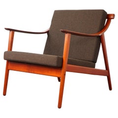 Danish Mid-Century Modern Model "MK-119" Teak Easy Chair, by Arne Hovmand-Olsen