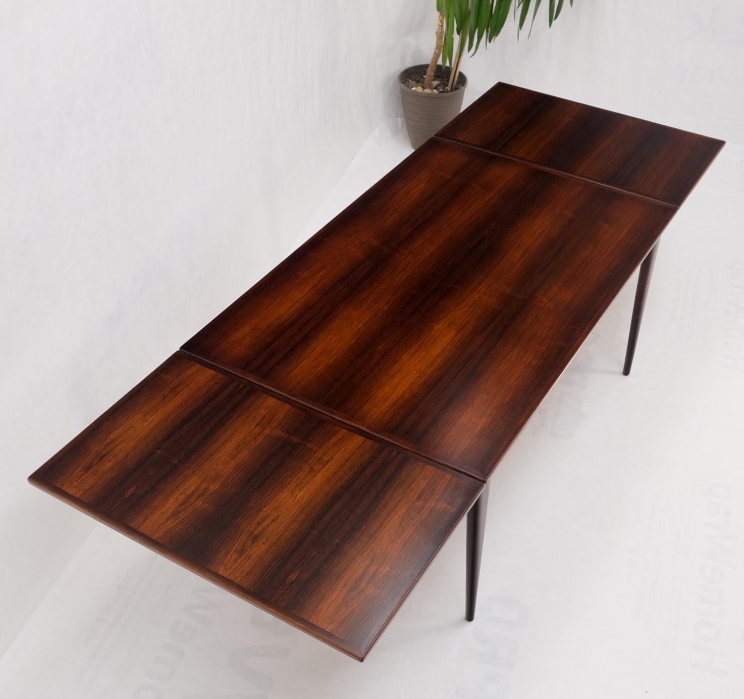 Danish Mid-Century Modern Moller Solid Rosewood Refectory Dining Table Mint! For Sale 12