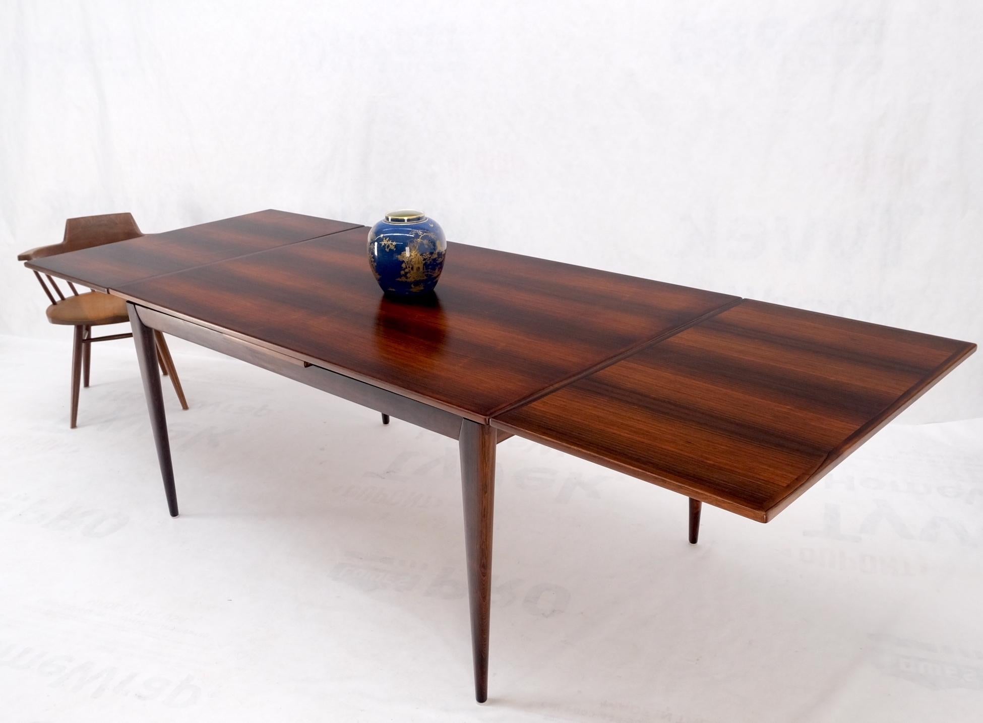 Danish Mid-Century Modern Moller Solid Rosewood Refectory Dining Table Mint! For Sale 14