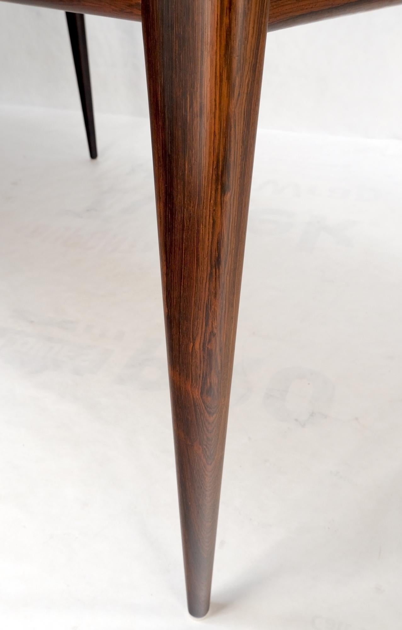 Table de réfectoire danoise mi-siècle moderne Moller en bois de rose massif menthe ! Bon état - En vente à Rockaway, NJ