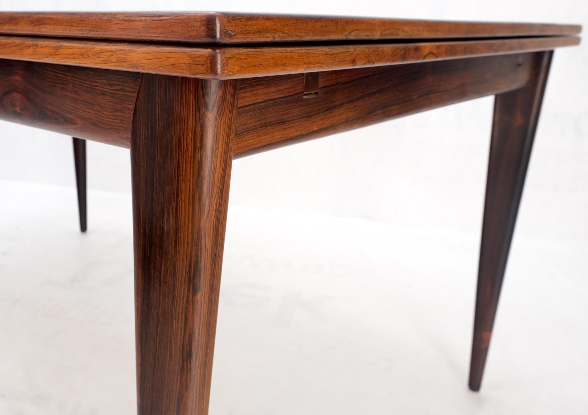 Danish Mid-Century Modern Moller Solid Rosewood Refectory Dining Table Mint! For Sale 2