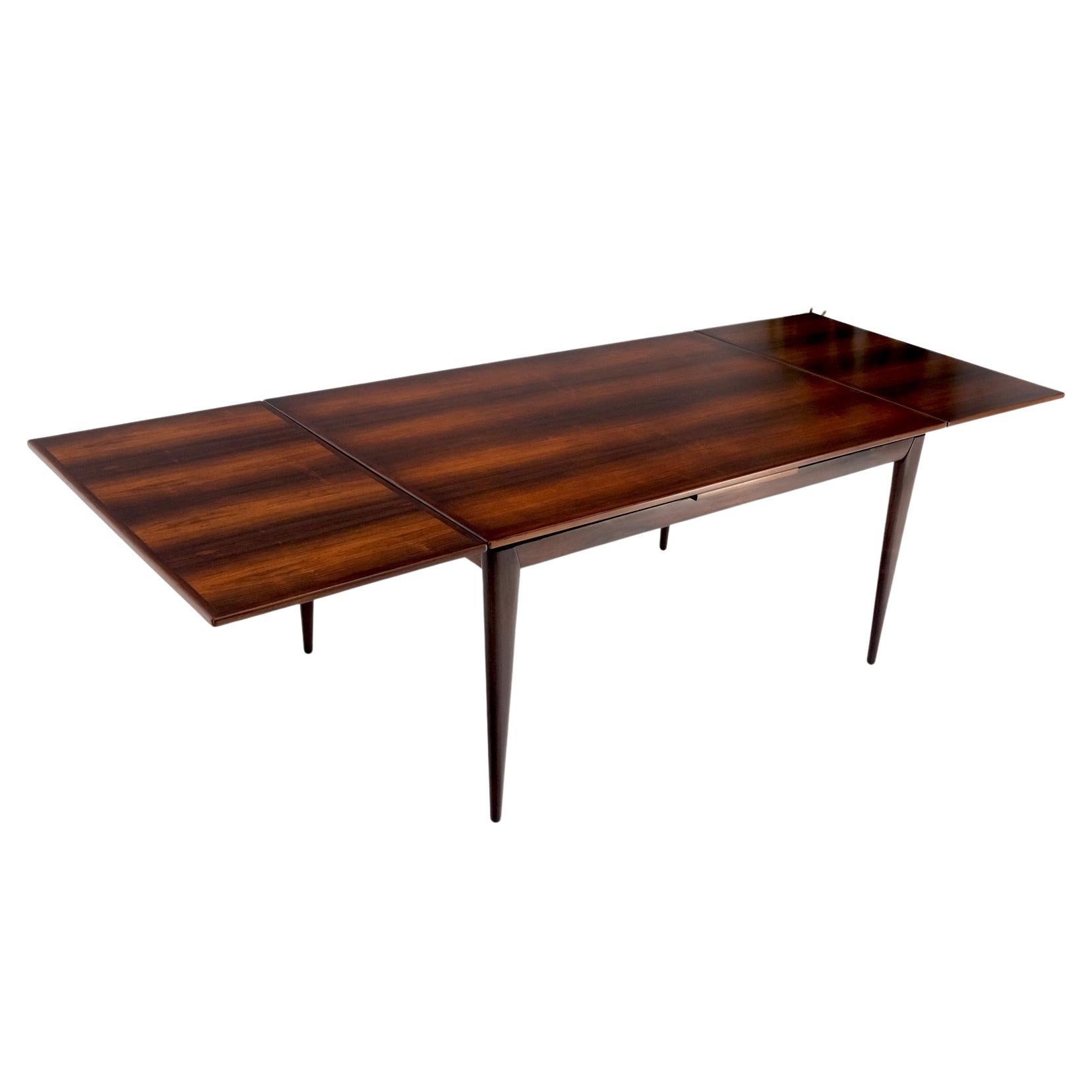 Danish Mid-Century Modern Moller Solid Rosewood Refectory Dining Table Mint! For Sale