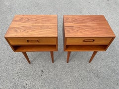 Danish Mid-Century Modern Night Stands from Dyrlund, 1960's