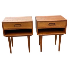 Danish Mid-Century Modern Night Stands from Dyrlund, 1960's