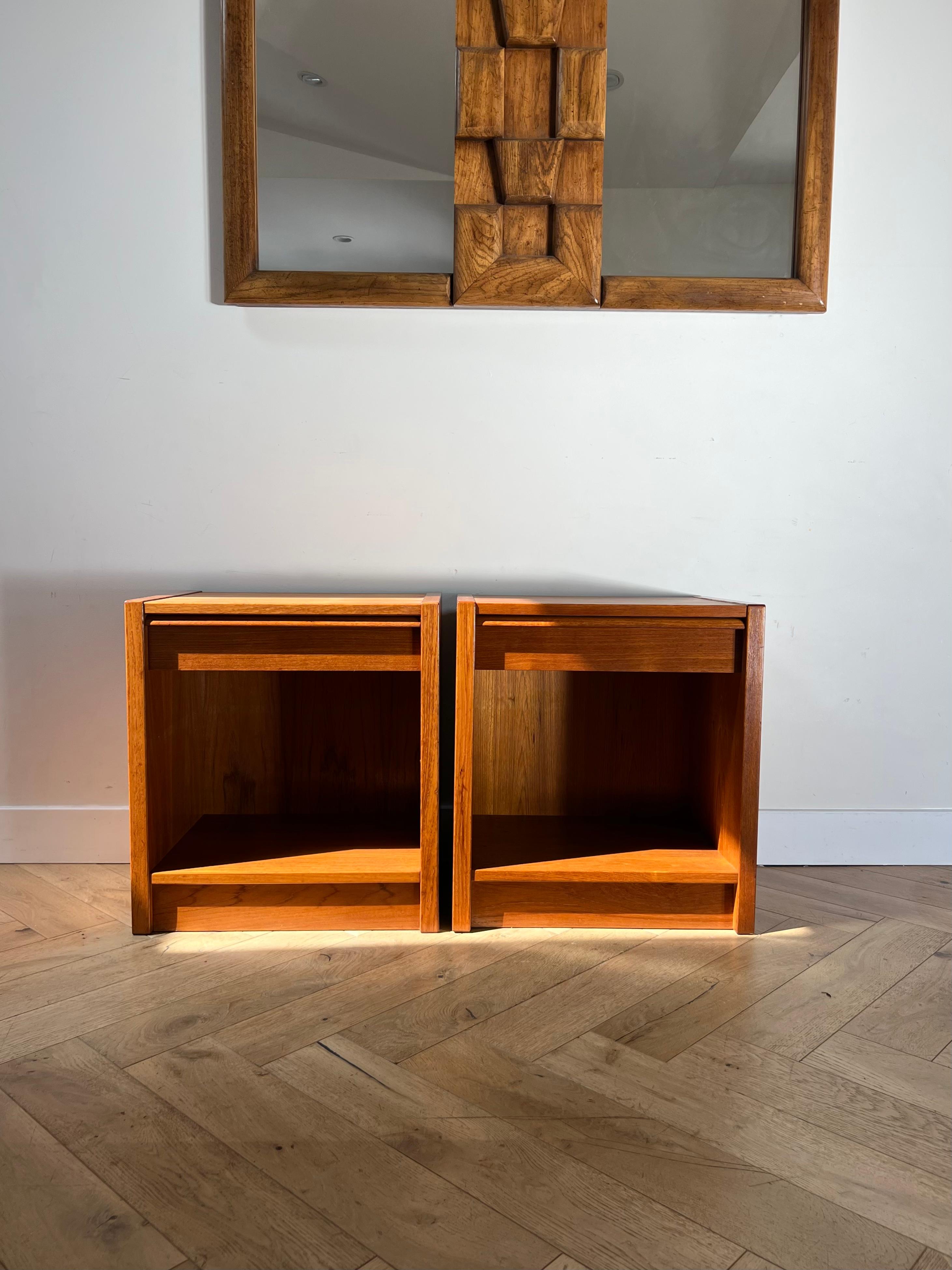 Danish Mid-Century Modern Nightstands by Jesper, 1960s 7