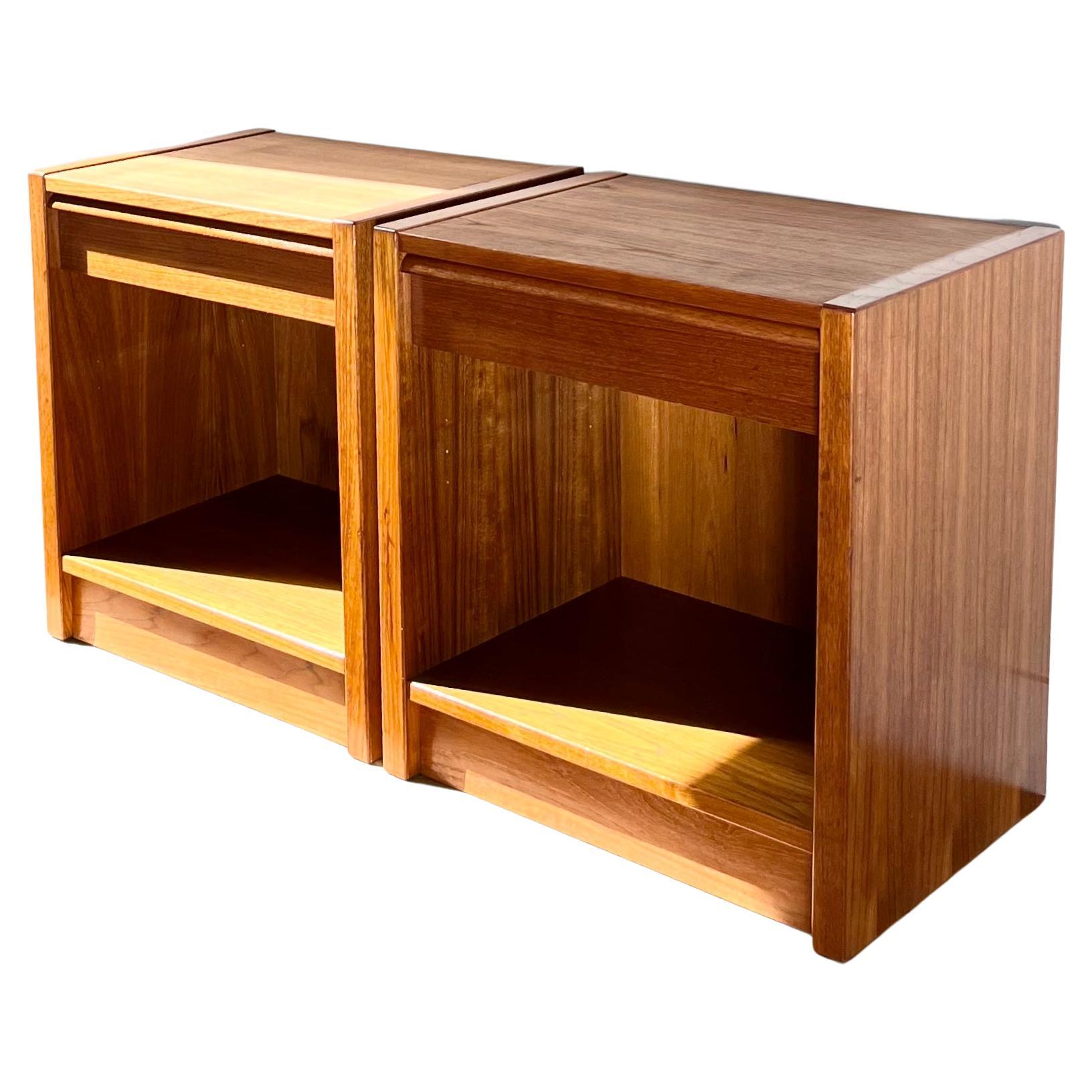 Danish Mid-Century Modern Nightstands by Jesper, 1960s