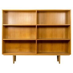 Danish Mid Century Modern Oak Bookcase