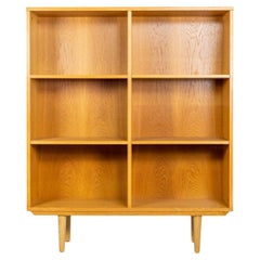 Danish Mid-Century Modern Oak Bookcase