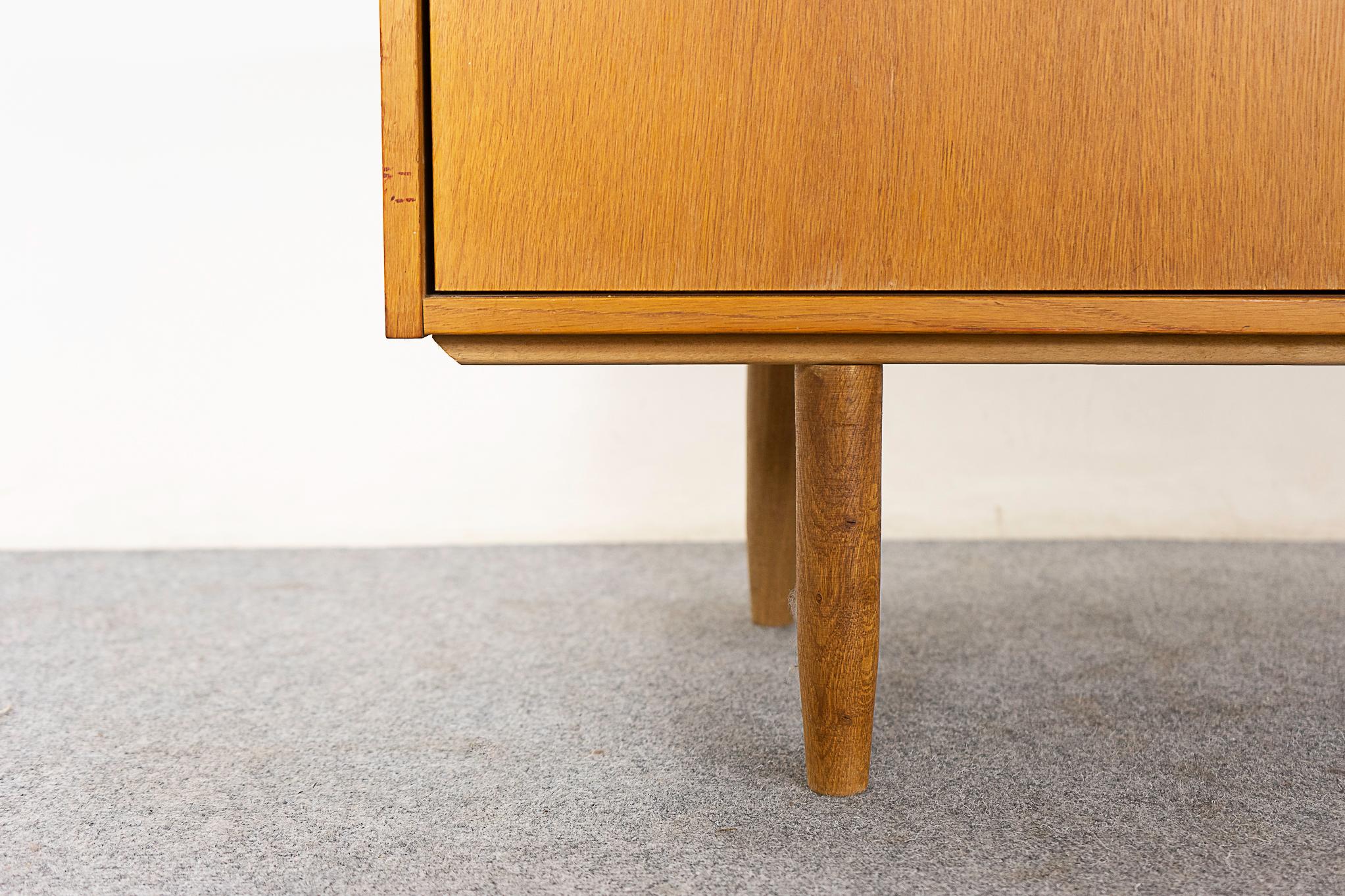 Mid-20th Century Danish Mid-Century Modern Oak Cabinet For Sale
