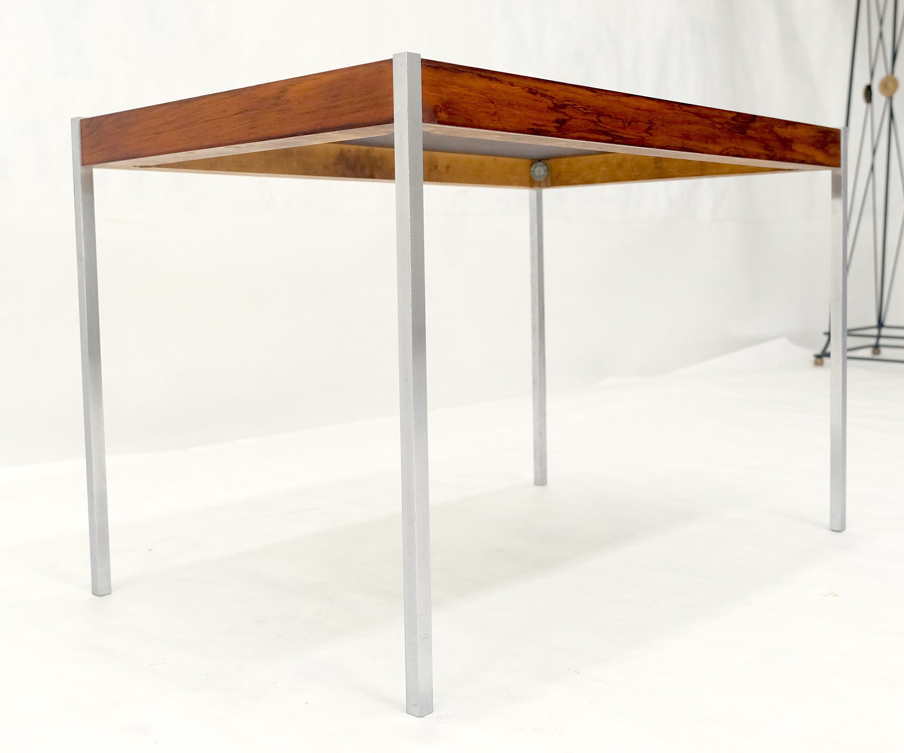 Table d'appoint ou table basse danoise moderne du milieu du siècle dernier en bois de rose en vente 5