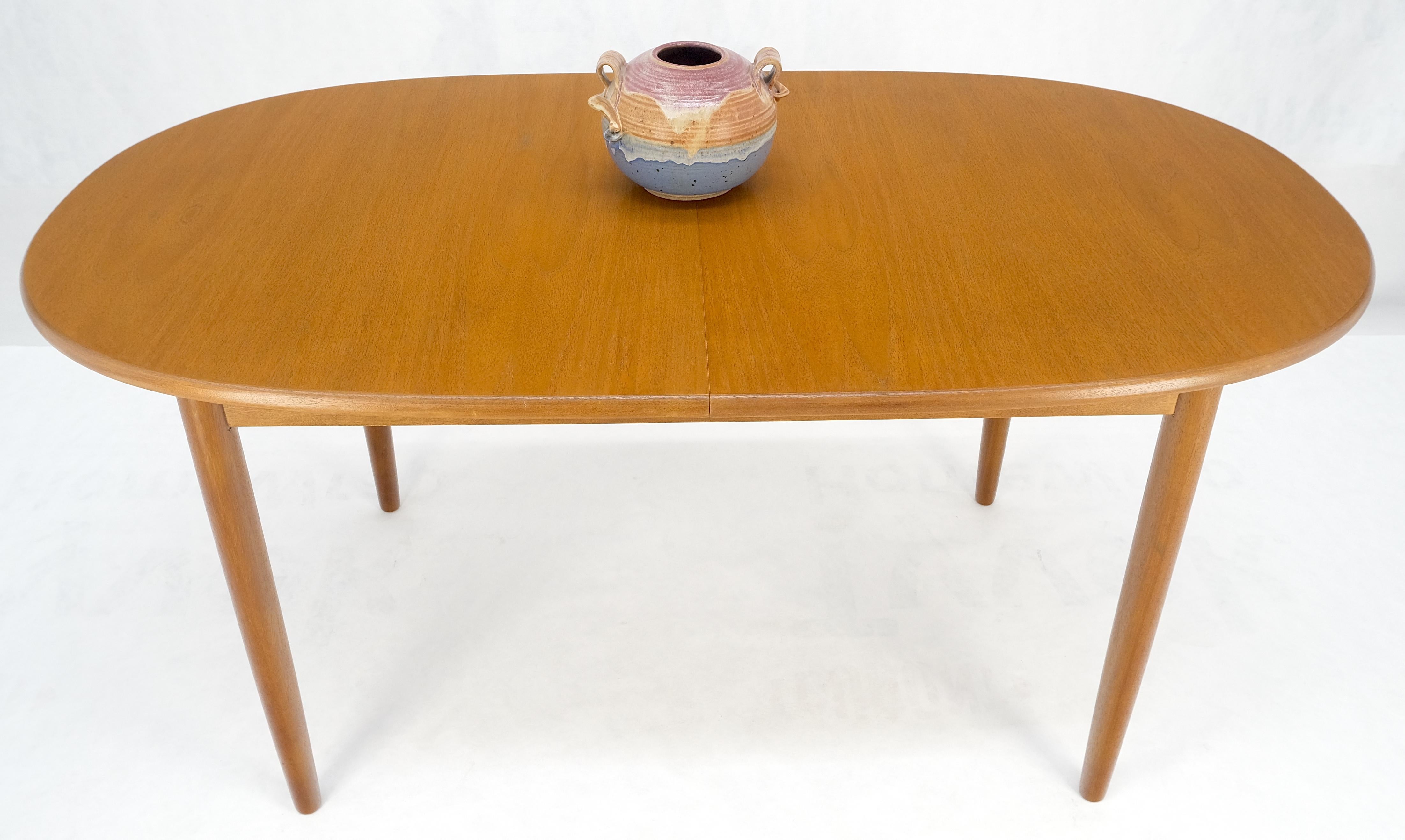 Laqué Table de salle à manger danoise en teck, 18