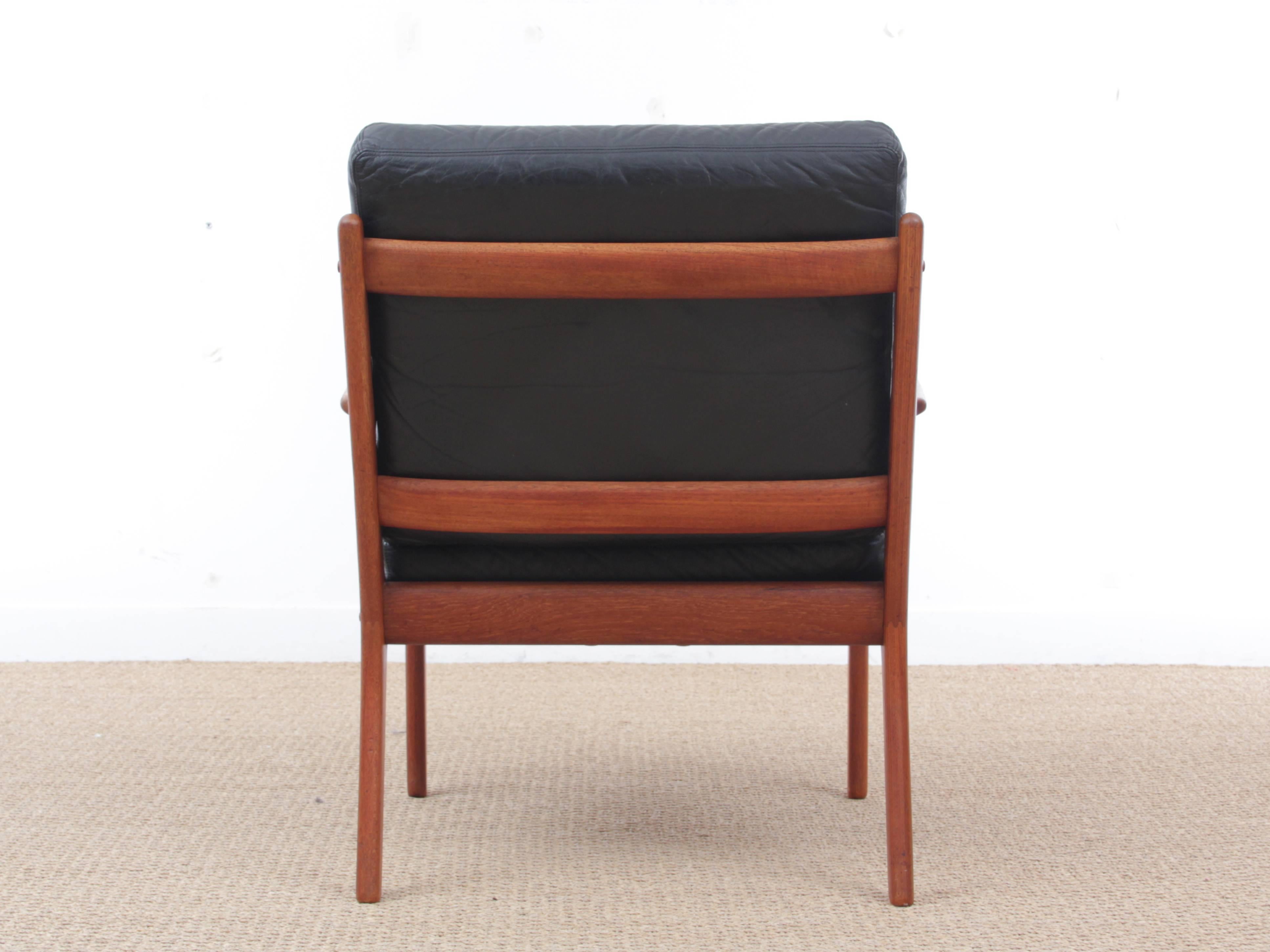 Danish Mid-Century Modern Pair of Armchairs by Ole Wanscher for Paul Jepesen 1