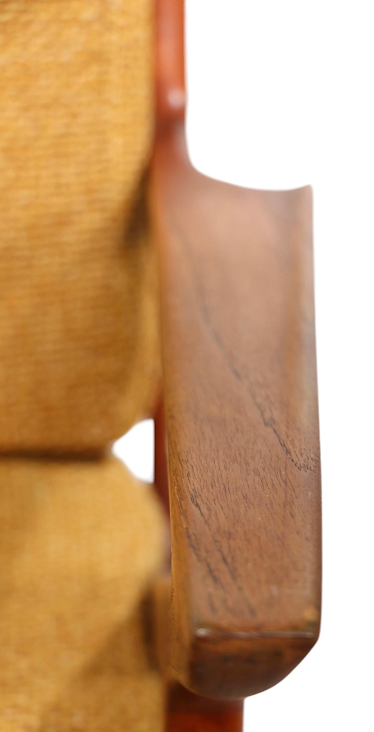 Upholstery Danish Mid Century Modern  Poul Jensen Z Chair  for Selig c. 1960's For Sale