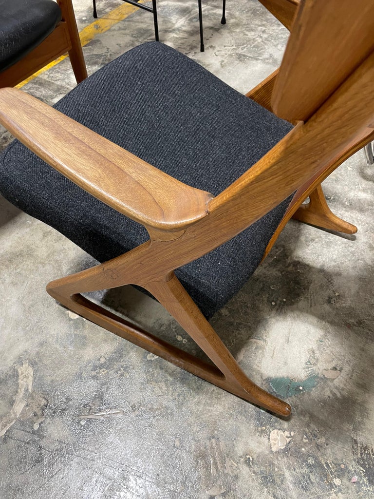 20th Century Danish Mid-Century Modern Rocking Chair For Sale