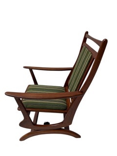 Danish Mid-Century Modern Rocking Chair in Teak, 1960s