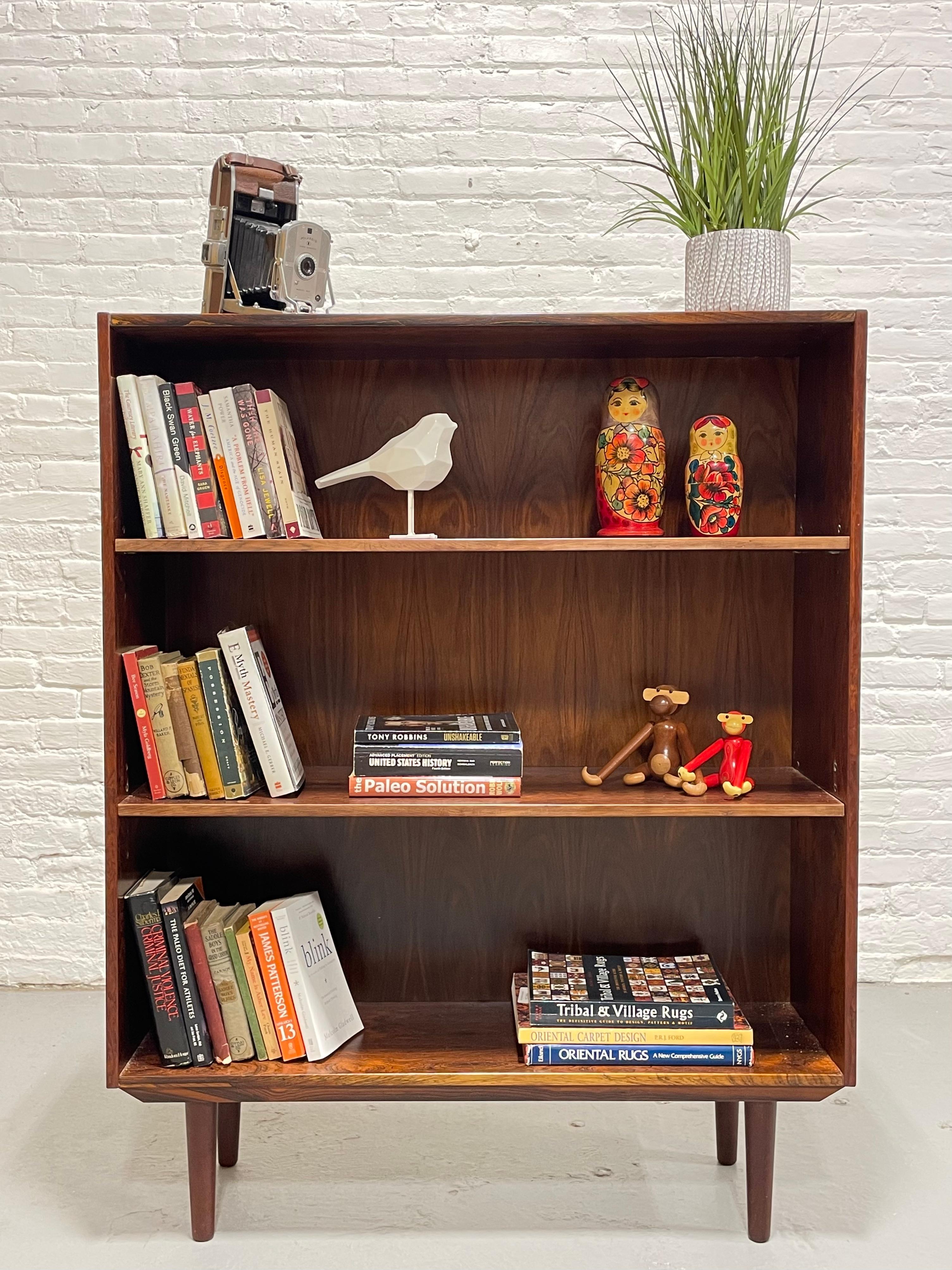 DANISH Mid Century Modern ROSEWOOD BOOKCASE, ca. 1960er Jahre im Angebot 6