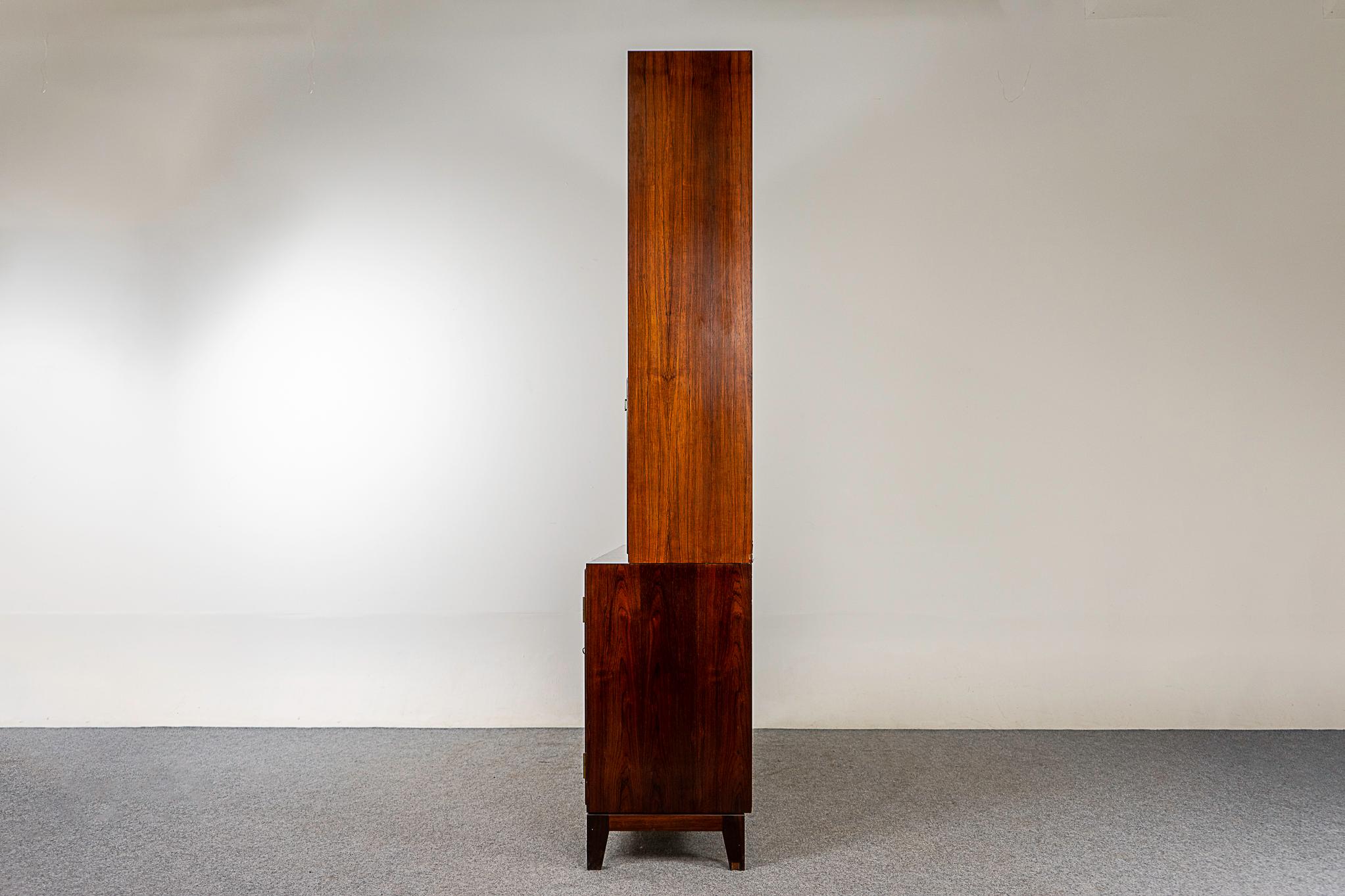 Danish Mid-Century Modern Rosewood Bookcase/Cabinet by Kai Winding  For Sale 5