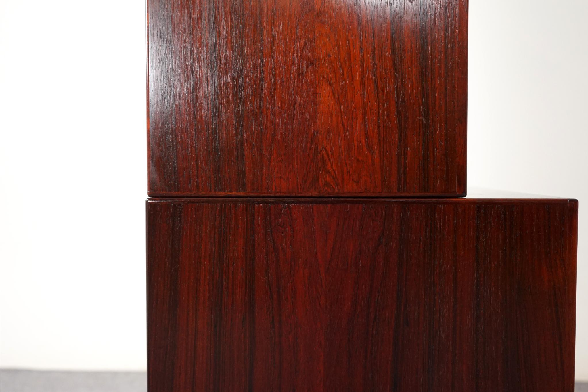 Danish Mid-Century Modern Rosewood Bookcase/Cabinet, by Lyby Mobler 5