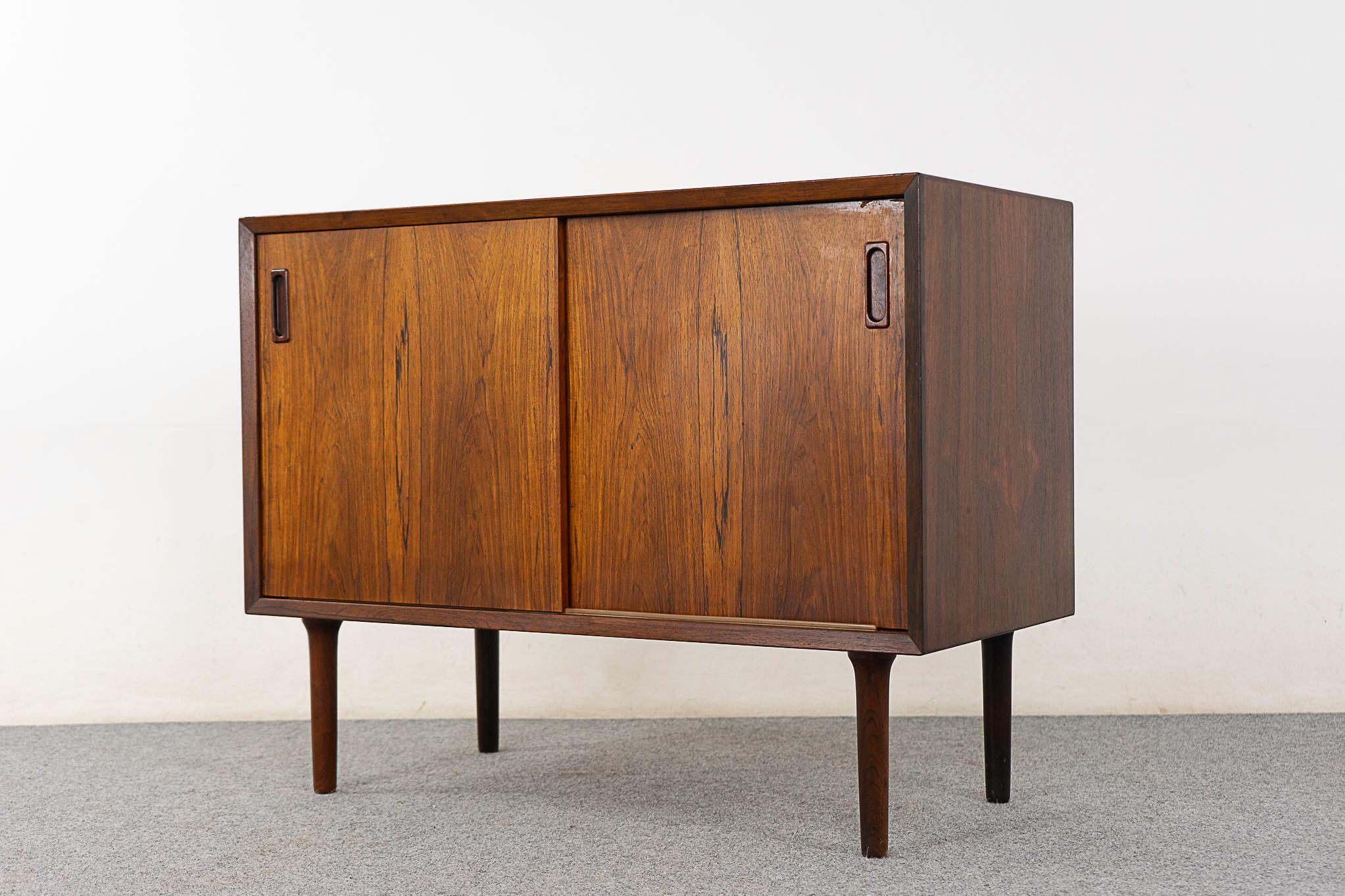 Danish Mid-Century Modern Rosewood Cabinet by LYBY 3