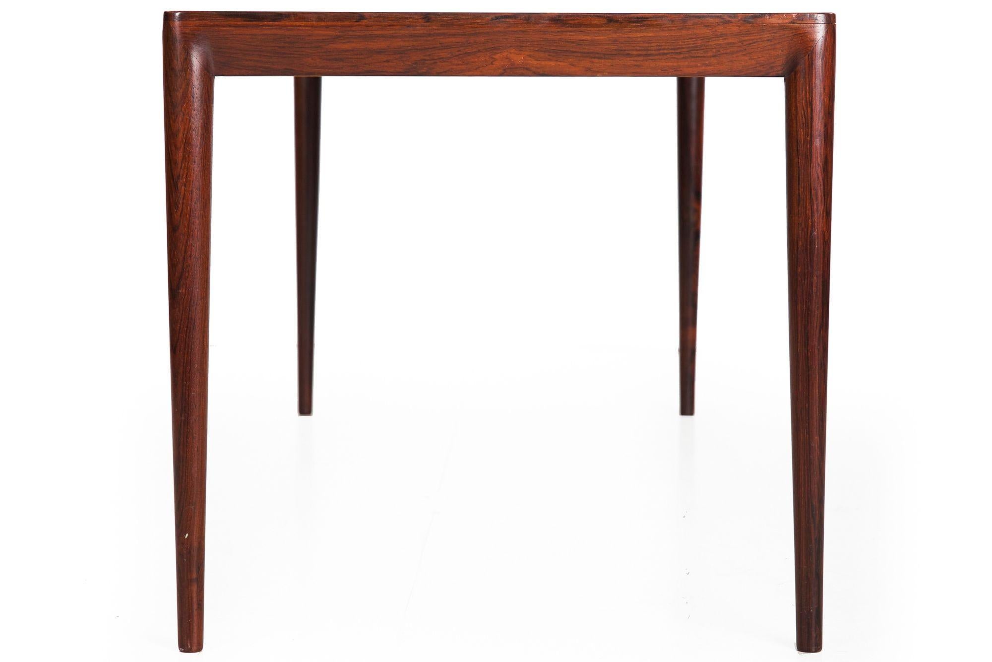 20th Century Danish Mid Century Modern Rosewood Coffee Cocktail Table by Severin Hansen Jr. For Sale