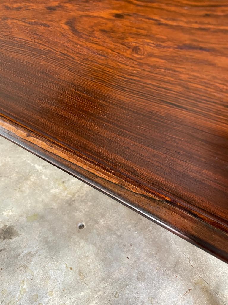 Wood Danish Mid Century Modern Rosewood Credenza or TV Console by Skobvy For Sale