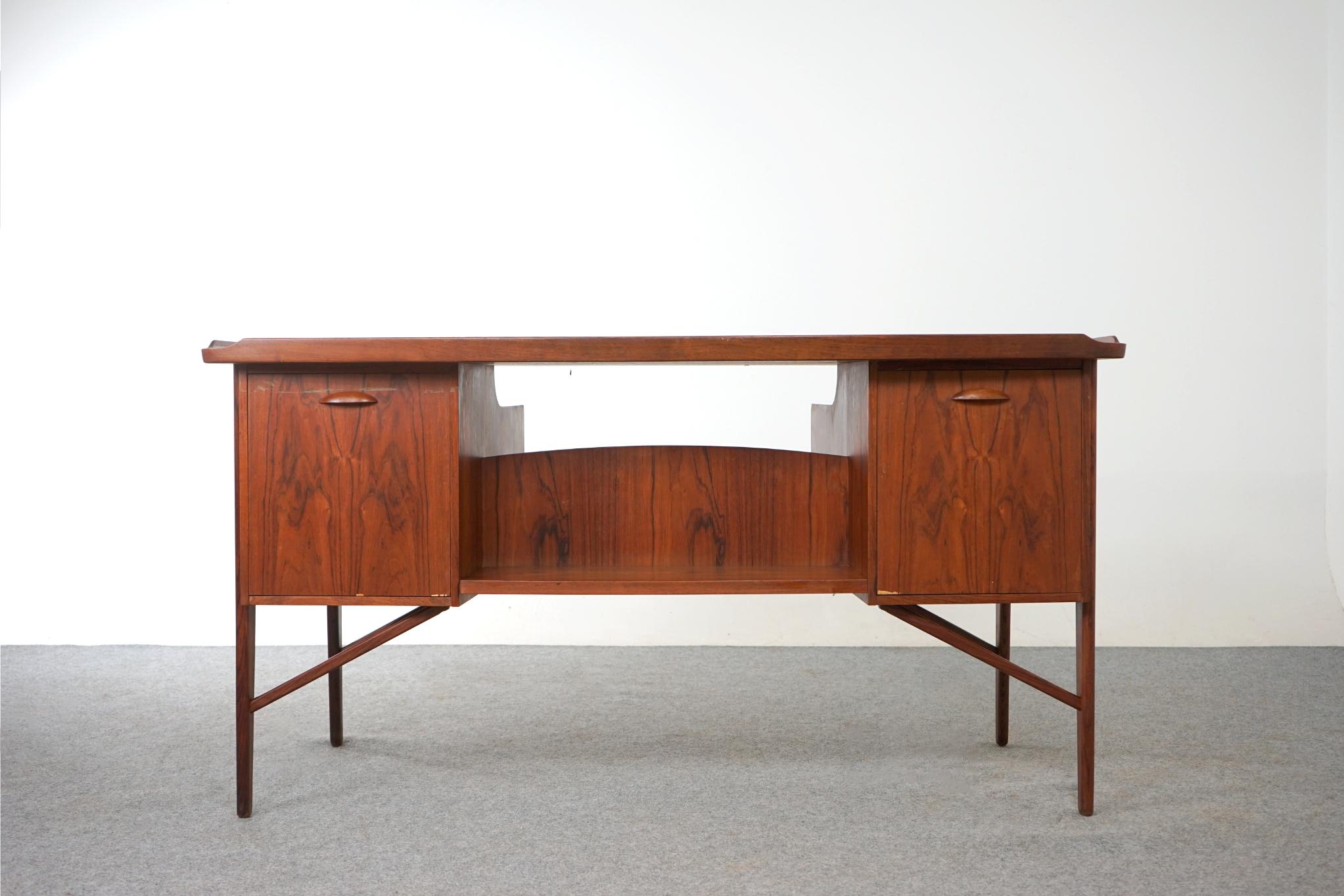 Danish Mid-Century Modern Rosewood Desk by Svend A. Madsen 3